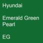 Preview: Hyundai, Emerald Green Pearl, EG.